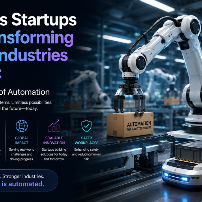 Robotics Startups Are Transforming Global Industries in 2026: The Next Wave of Automation
