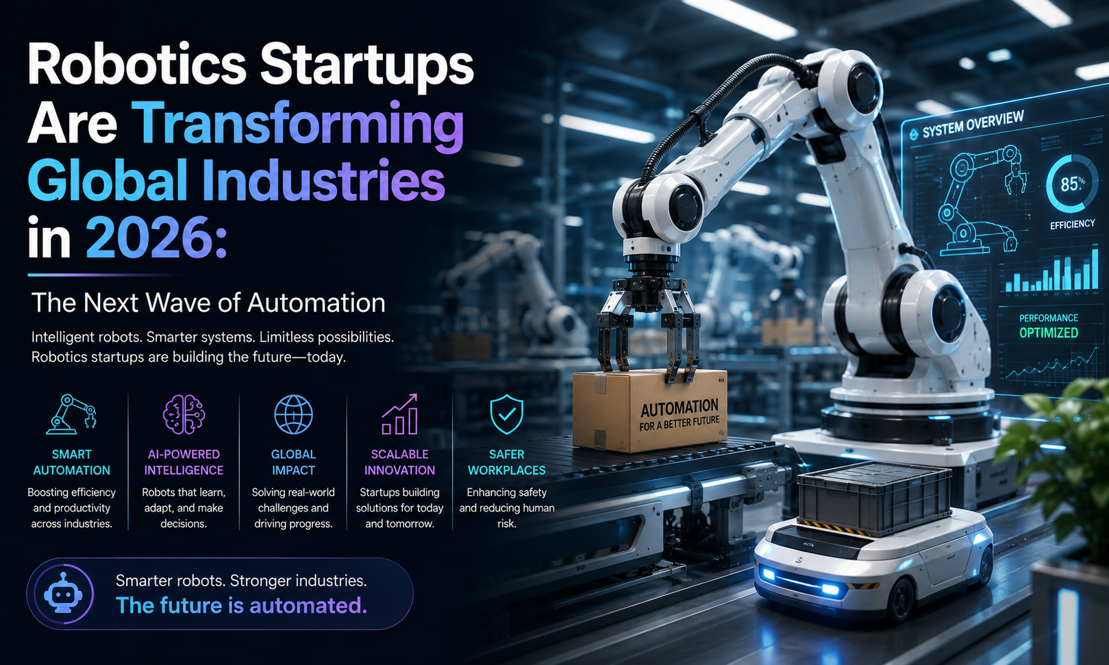 Robotics Startups Are Transforming Global Industries in 2026: The Next Wave of Automation