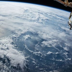 A robotic spacecraft approaching NASA's Neil Gehrels Swift Observatory in Earth orbit for an orbital rescue mission.