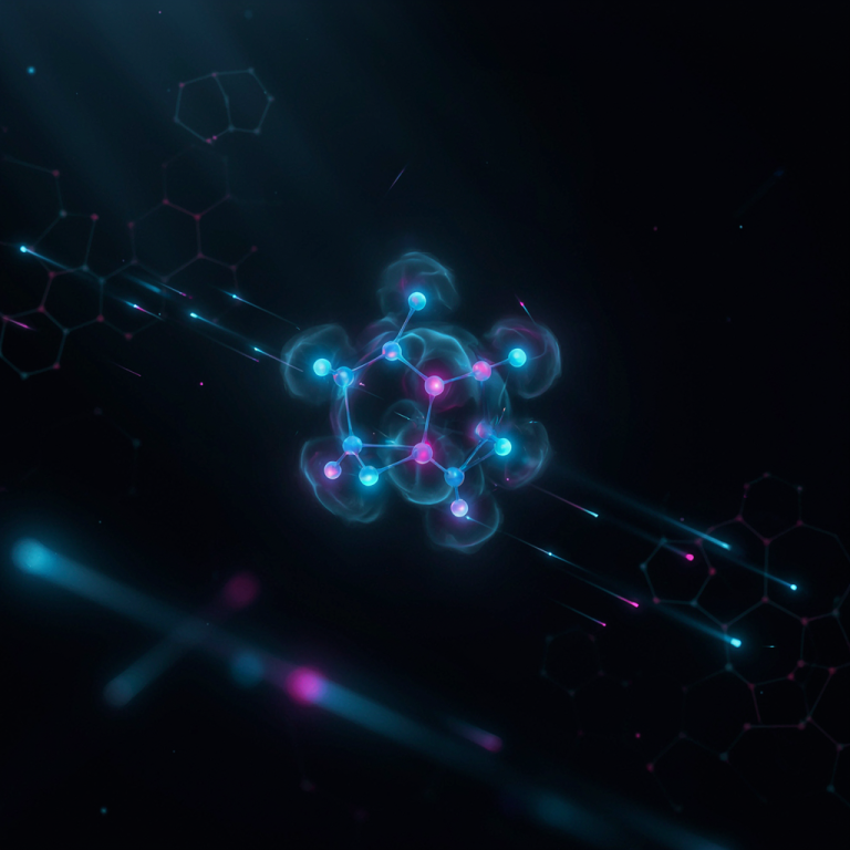 Three-dimensional reconstruction of a molecule's quantum wavefunction and molecular orbital
