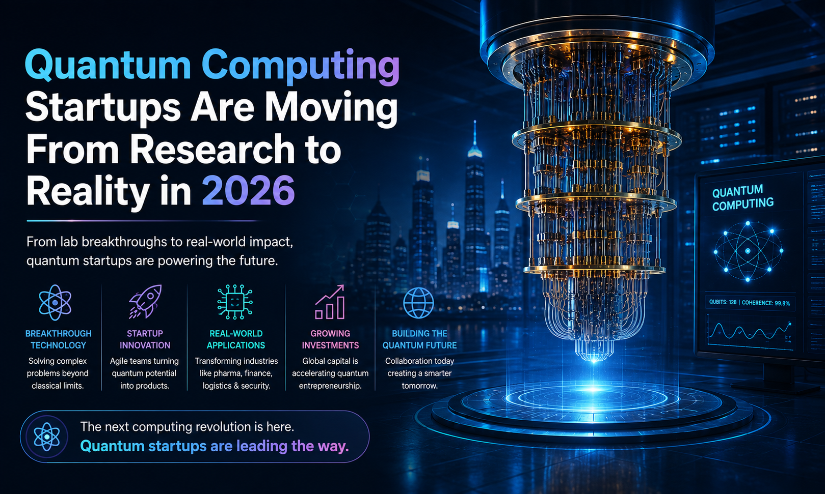 Quantum Computing Startups Are Moving From Research to Reality in 2026