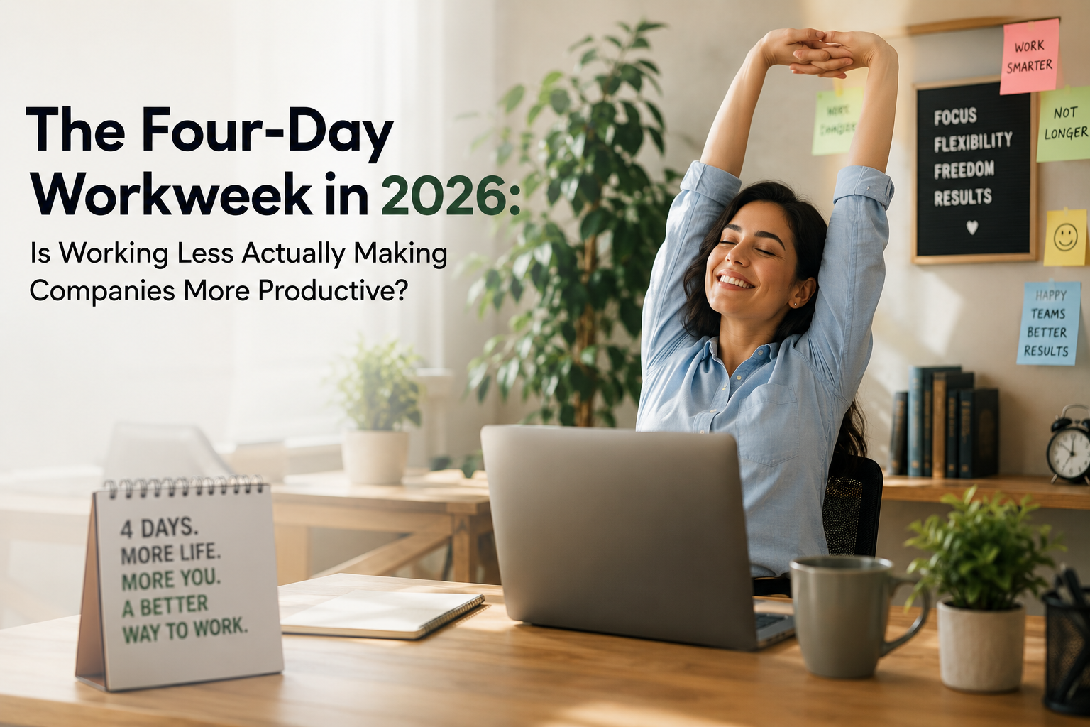 The Four-Day Workweek in 2026: Is Working Less Actually Making Companies More Productive?