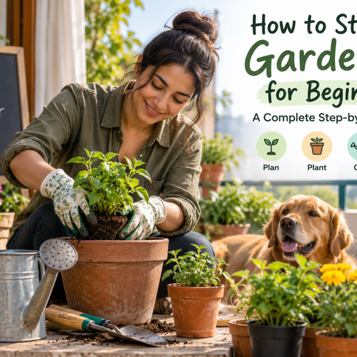 How to Start Gardening for Beginners: A Complete Step-by-Step Guide